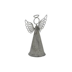 Rustic Metal Standing Angel - Canwell Interiors Limited - Hills