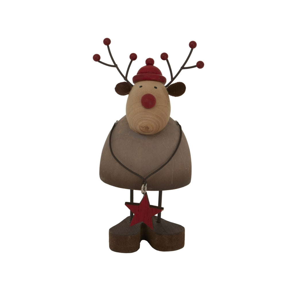 Rustic Reindeer with Star Decoration - XShowhome Limited - Hills