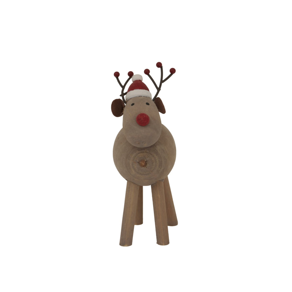 Rustic Rudolf with Hat - XShowhome Limited - Hills