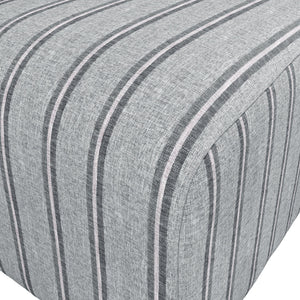 Ryder Thick Stripe Pouffe - Canwell Interiors Limited - Canwell