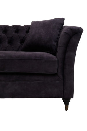 Sabrina Three Seat Grey Velvet Sofa - XShowhome Limited - Xshowhome