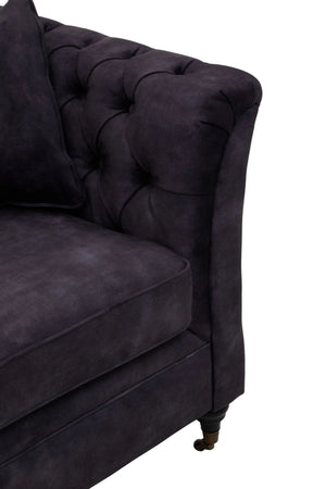 Sabrina Three Seat Grey Velvet Sofa - XShowhome Limited - Xshowhome