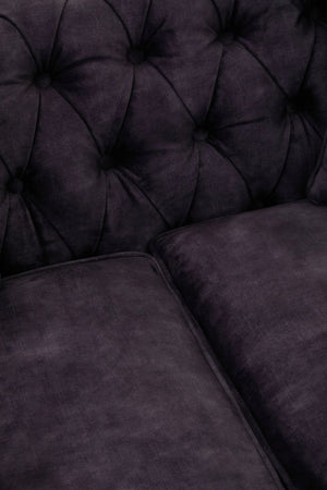 Sabrina Two Seat Grey Velvet Sofa - XShowhome Limited - Xshowhome