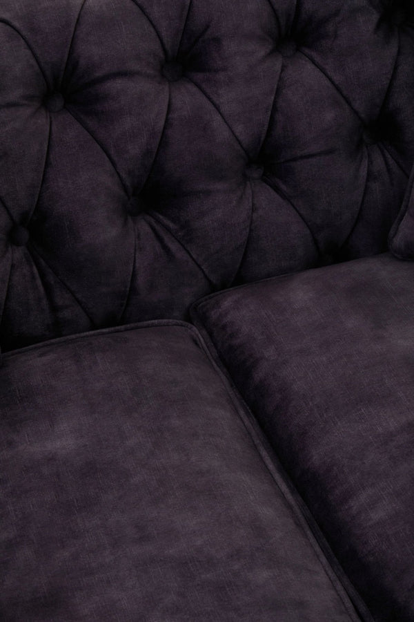 Sabrina Two Seat Grey Velvet Sofa - XShowhome Limited - Xshowhome