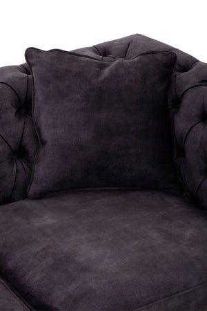 Sabrina Two Seat Grey Velvet Sofa - XShowhome Limited - Xshowhome