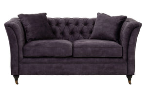 Sabrina Two Seat Grey Velvet Sofa - XShowhome Limited - Xshowhome