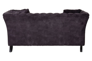 Sabrina Two Seat Grey Velvet Sofa - XShowhome Limited - Xshowhome
