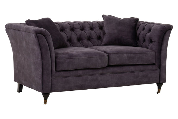 Sabrina Two Seat Grey Velvet Sofa - XShowhome Limited - Xshowhome