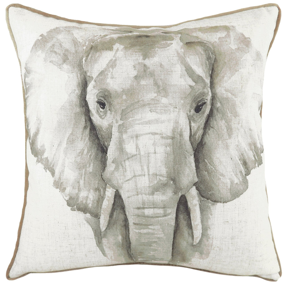 Safari Elephant Rv Mb 43x43 C/c White - XShowhome Limited - Riva