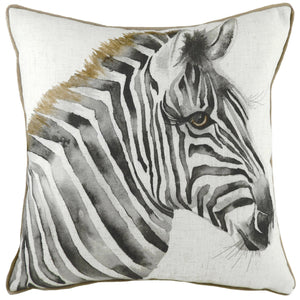 Safari Zebra Rv Mb 43x43 C/c White - Canwell Interiors Limited - Riva