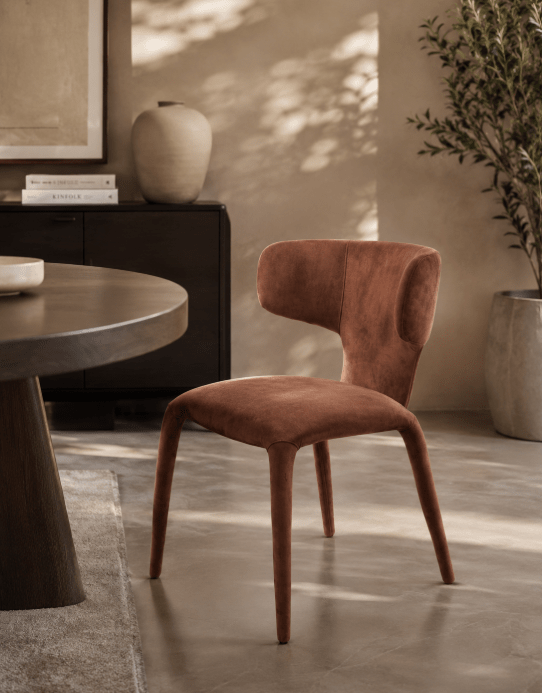 Sahara Dining Chair - Set of 2 - Rust - XShowhome Limited - Tommy Franks
