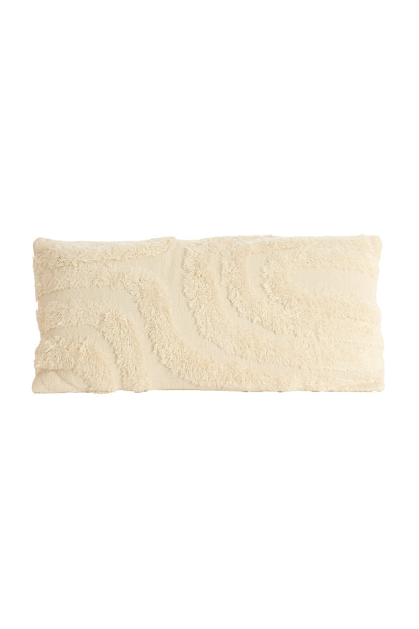SAKALA Cushion — Cream - Canwell Interiors Limited - Light & Living