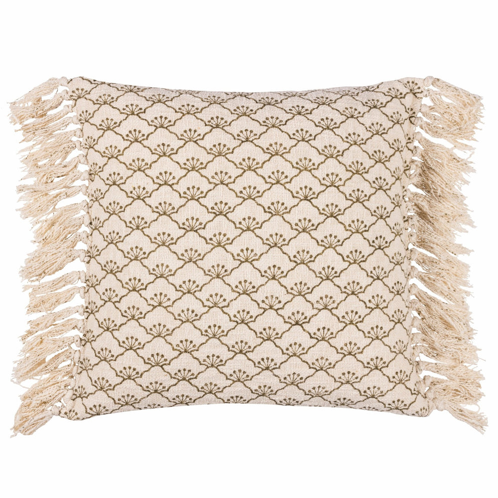 Saku 50x50 Feather Filled Cushion Olive - XShowhome Limited - Riva