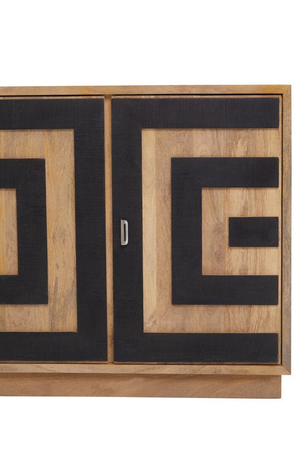 Salem 4 Door Mango Wood Sideboard - Canwell Interiors Limited - Xshowhome