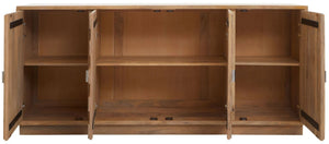 Salem 4 Door Mango Wood Sideboard - XShowhome Limited - Xshowhome