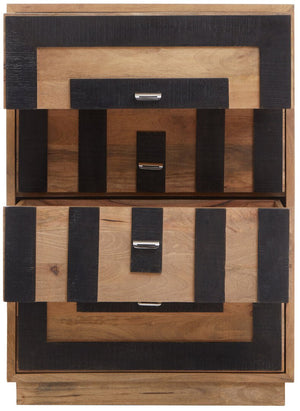 Salem Mango Wood Chest of 4 Drawers - Canwell Interiors Limited - Xshowhome