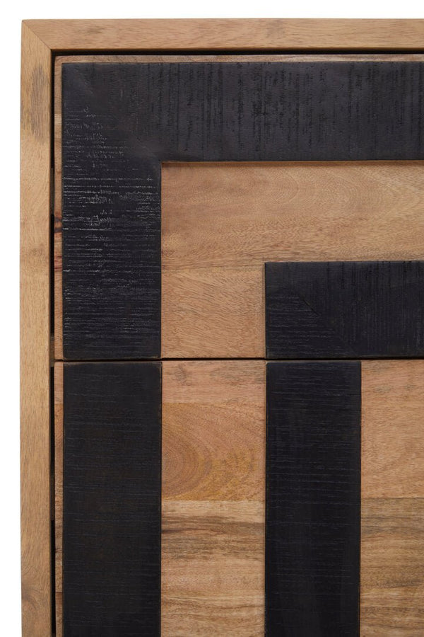 Salem Mango Wood Chest of 4 Drawers - Canwell Interiors Limited - Xshowhome