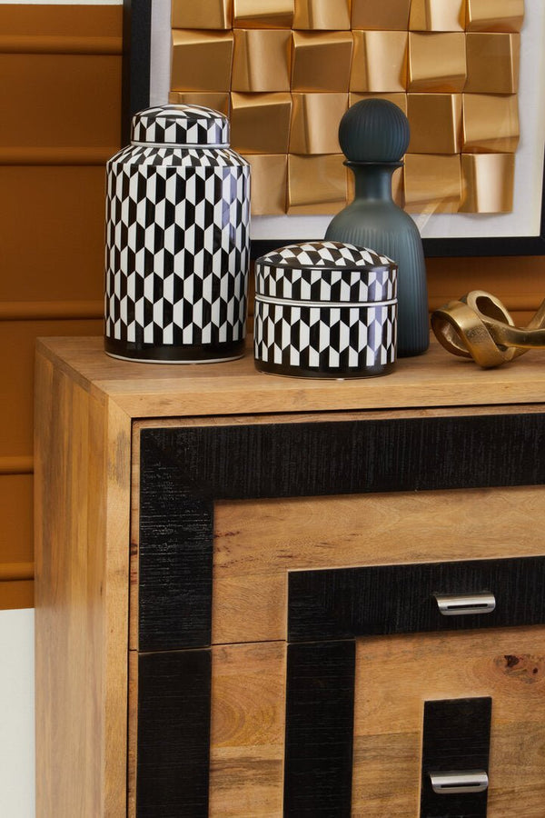 Salem Mango Wood Chest of 4 Drawers - Canwell Interiors Limited - Xshowhome