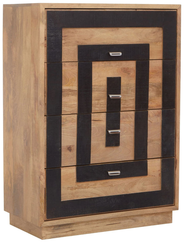 Salem Mango Wood Chest of 4 Drawers - XShowhome Limited - Xshowhome