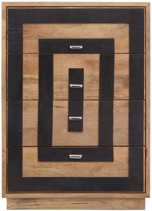 Salem Mango Wood Chest of 4 Drawers - XShowhome Limited - Xshowhome