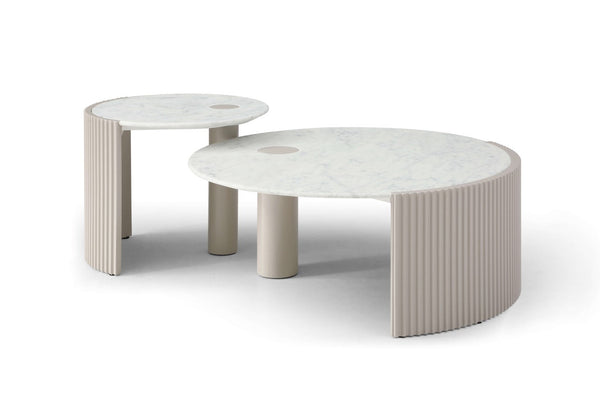 Salida Side Table - Beige - Tommy Franks