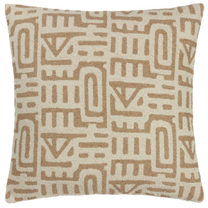 Samos 60x60 Feather Filled Cushion Nougat/toffee - XShowhome Limited - Riva