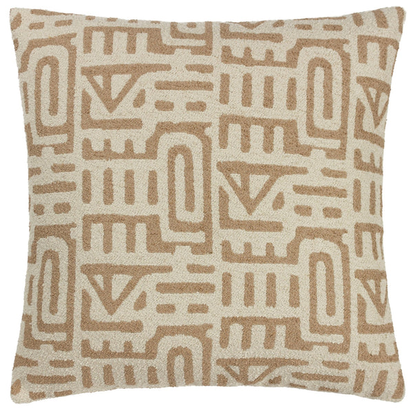 Samos 60x60 Feather Filled Cushion Nougat/toffee - XShowhome Limited - Riva