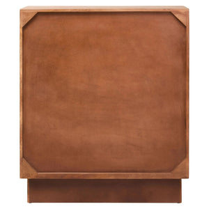 Sangar Two Door Mango Wood Carved Cabinet - XShowhome Limited - Xshowhome