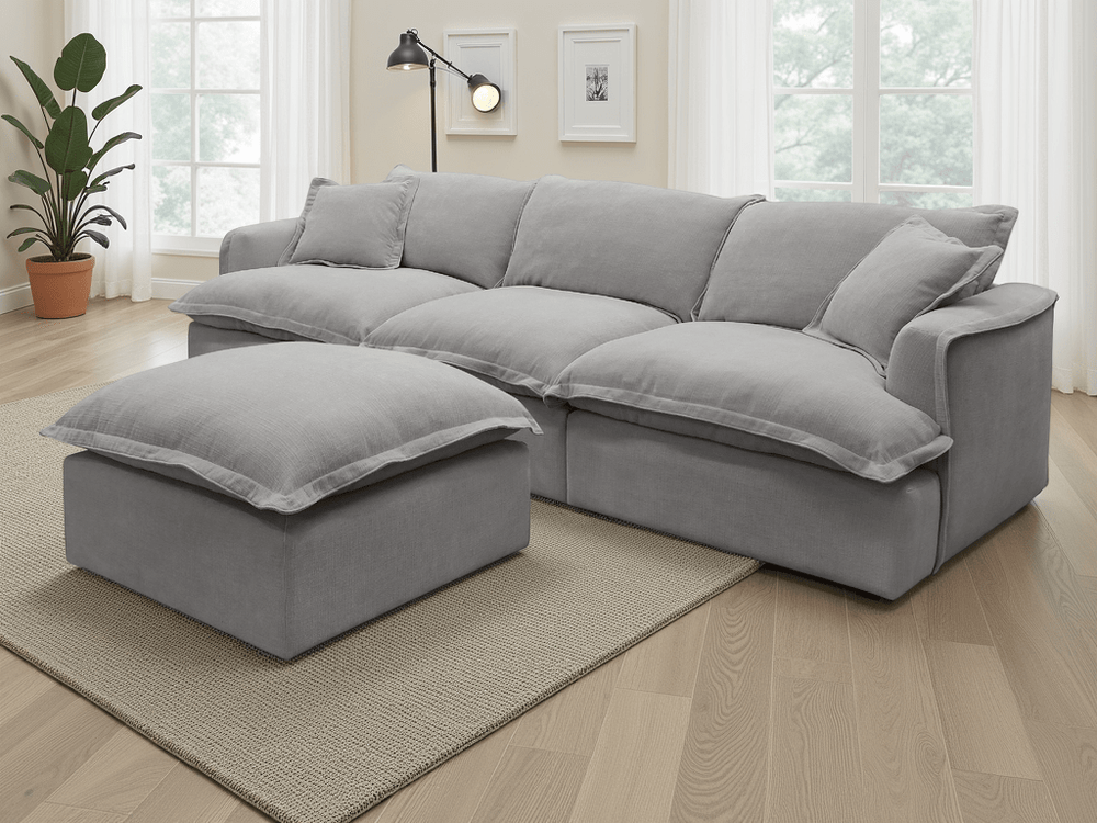 Santa Barbara Modular Sofa Grey - XShowhome Limited - Xshowhome