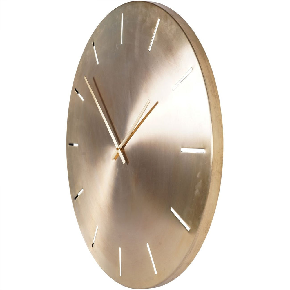 Santa Cruz Gold Metal Wall Clock 76cm - XShowhome Limited - Libra