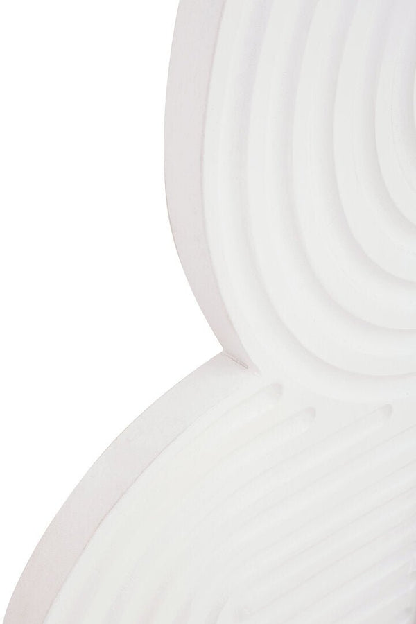 Saras White Finish Mango Wood Wall Mirror - Canwell Interiors Limited - Xshowhome