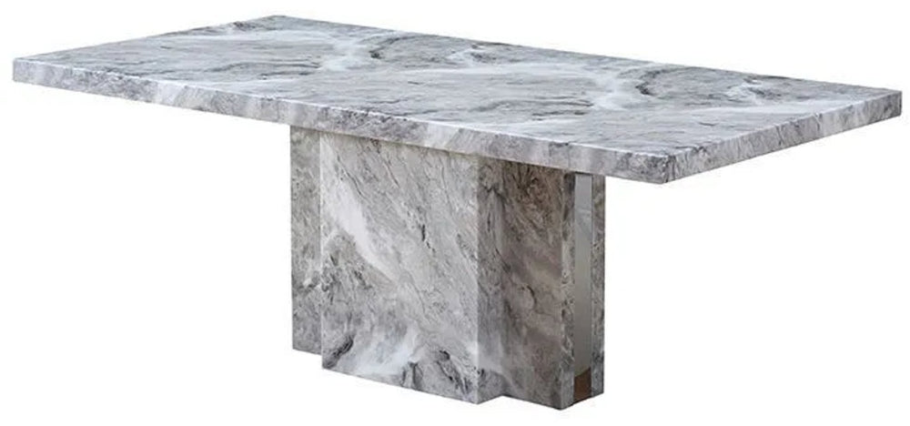 Saronno Grey Marble Dining Table - XShowhome Limited - Xshowhome