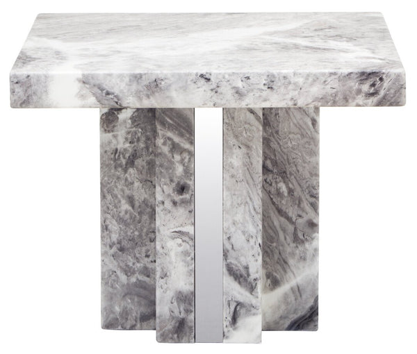 Saronno Grey Marble Side Table - Canwell Interiors Limited - Xshowhome