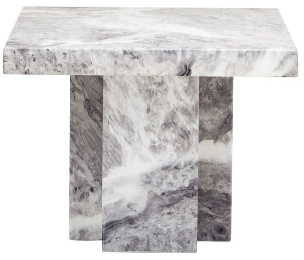 Saronno Grey Marble Side Table - XShowhome Limited - Xshowhome