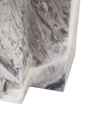 Saronno Grey Marble Side Table - XShowhome Limited - Xshowhome