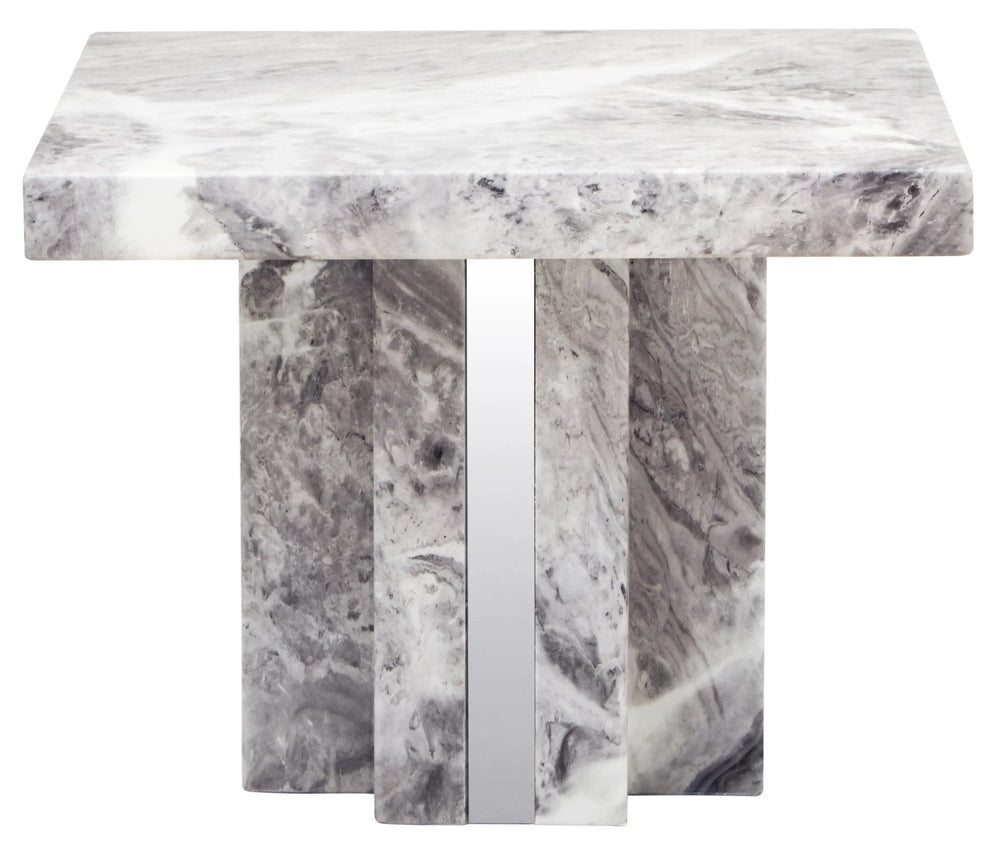 Saronno Grey Marble Side Table - XShowhome Limited - Xshowhome
