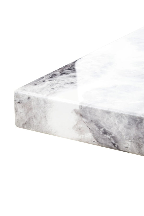 Saronno Grey Marble Side Table - XShowhome Limited - Xshowhome