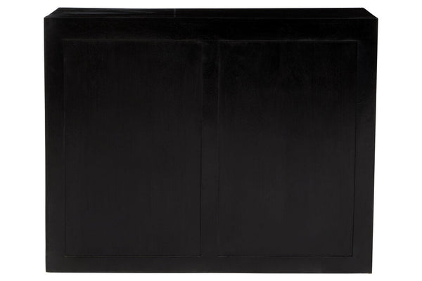 Sarter Four Drawer Black Mango Wood Chest - Canwell Interiors Limited - Xshowhome