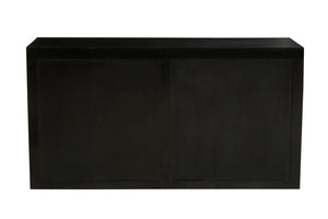 Sarter Seven Drawer Black Mango Wood Chest - Canwell Interiors Limited - Xshowhome