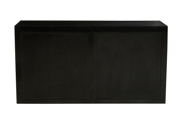 Sarter Seven Drawer Black Mango Wood Chest - Canwell Interiors Limited - Xshowhome
