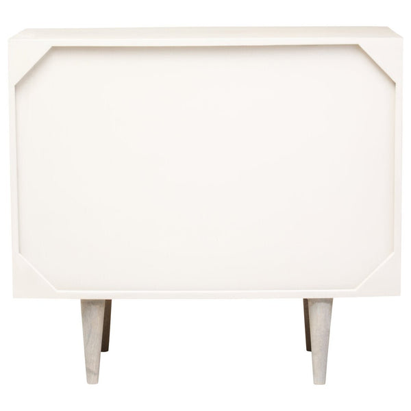 Satna Two Door Greywash Carved Mango Wood Sideboard - Canwell Interiors Limited - Xshowhome