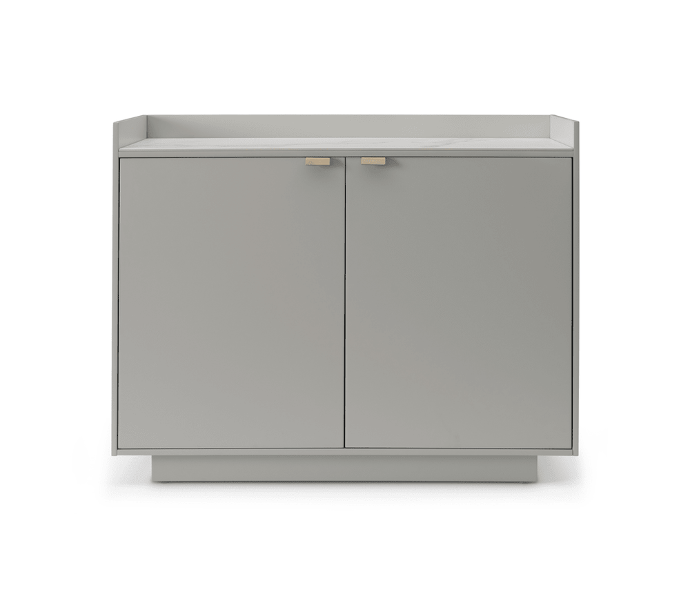Saviour Buffet - Matte Beige - 2 Door - XShowhome Limited - Tommy Franks