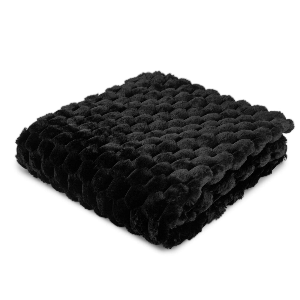 Malini Koochikoo Black Throw - Canwell Interiors Limited - Malini