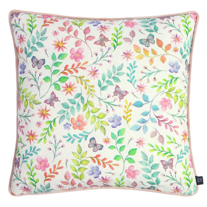Secret Garden 43x43 Feather Filled Cushion Candyfloss - Canwell Interiors Limited - Riva
