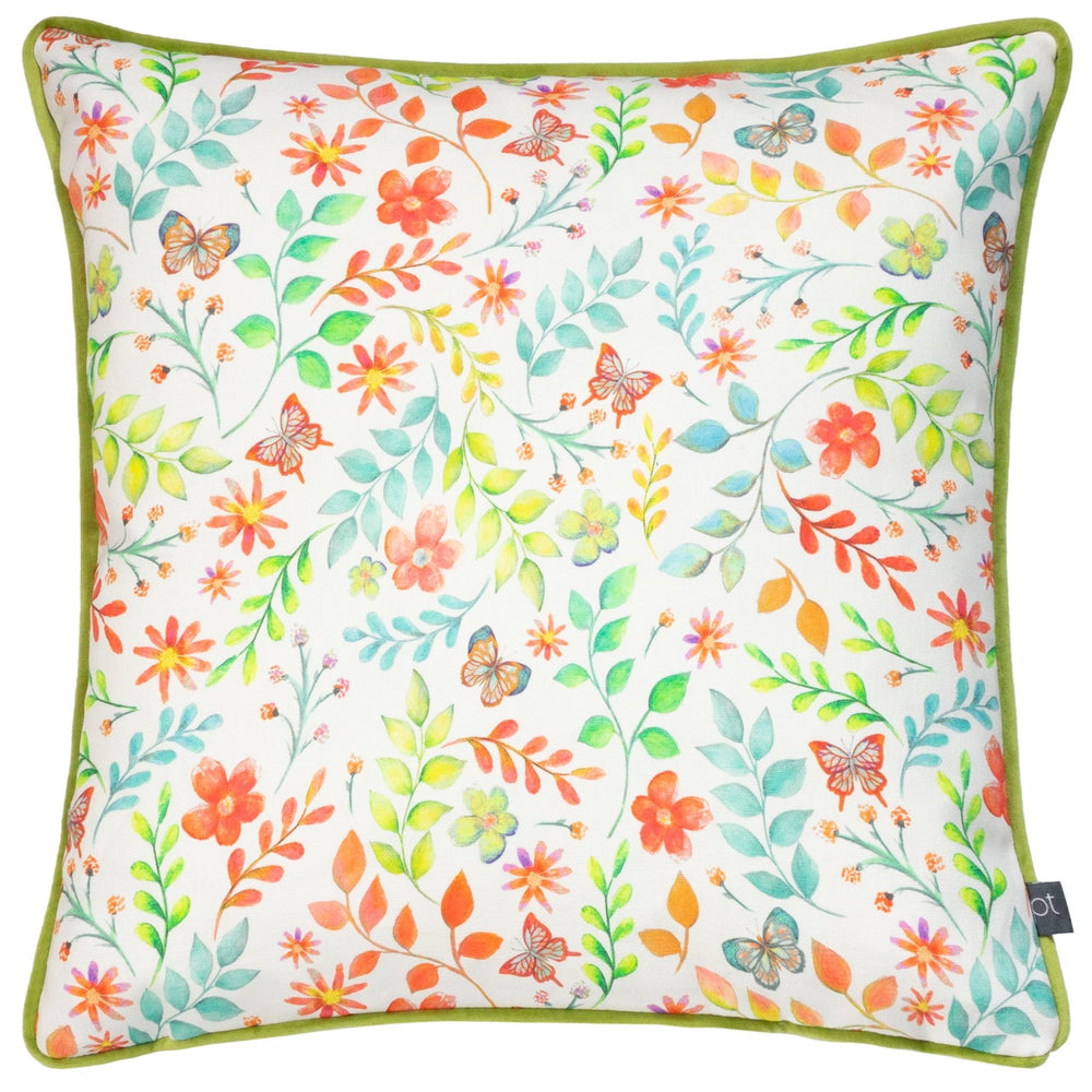 Secret Garden 43x43 Feather Filled Cushion Jungle - Canwell Interiors Limited - Riva