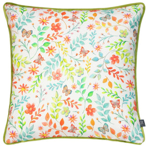 Secret Garden 43x43 Feather Filled Cushion Jungle - Canwell Interiors Limited - Riva