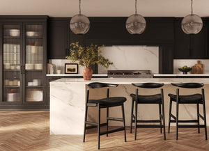 Seine Coal & Black Counter Stool - Canwell Interiors Limited - Canwell