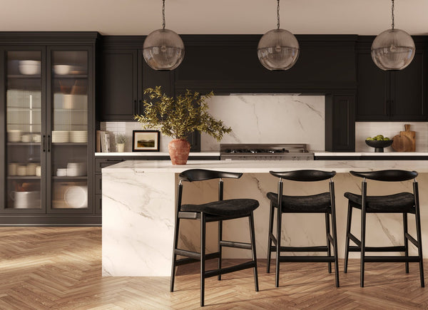 Seine Coal & Black Counter Stool - Canwell Interiors Limited - Canwell