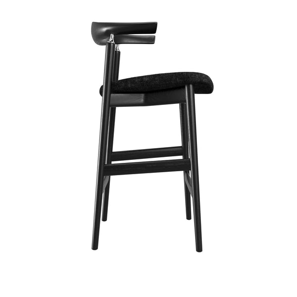 Seine Coal & Black Counter Stool - Canwell Interiors Limited - Canwell