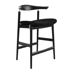 Seine Coal & Black Counter Stool - Canwell Interiors Limited - Canwell